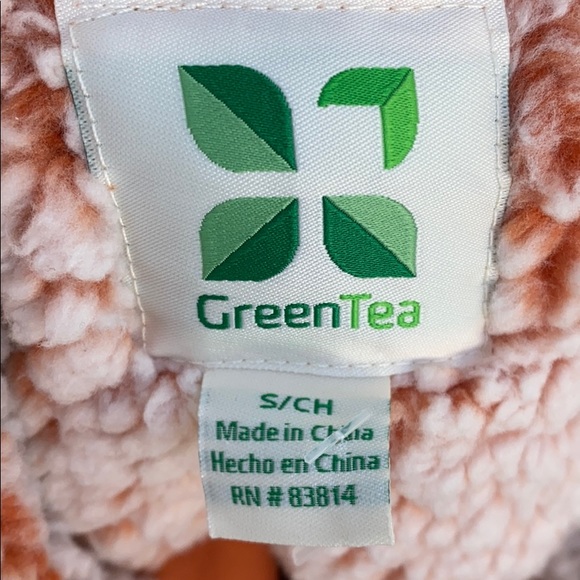 Green tea tipped two tone vest new with tags - Picture 7 of 7